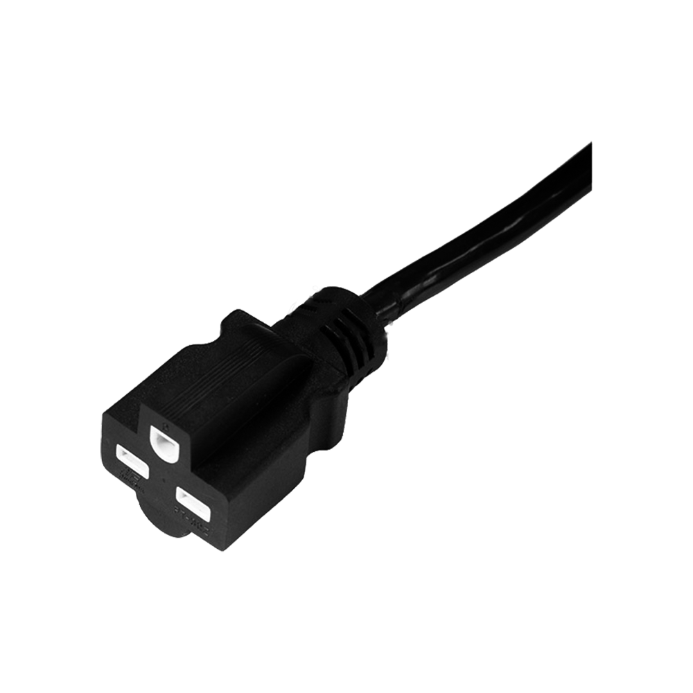 FT-3CZ é um conector plug-to-plug plano de três núcleos padrão dos EUA e cabo de alimentação com certificação UL details